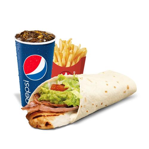 Sandwich fish turttilla meal