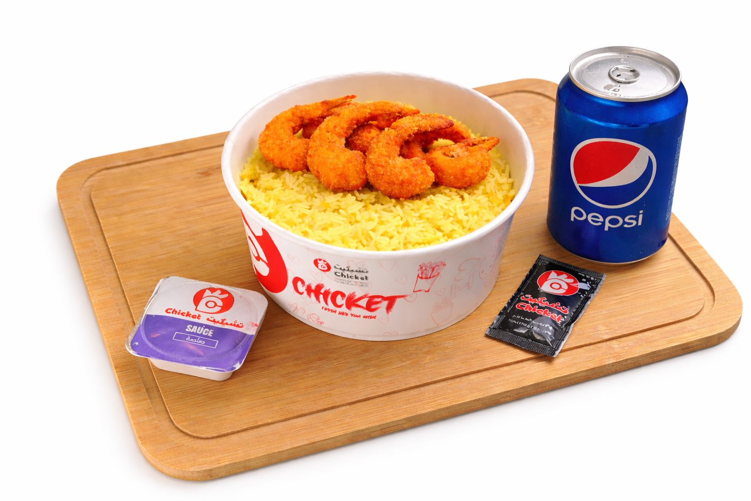 SHRIMP WITH RICE COMBO